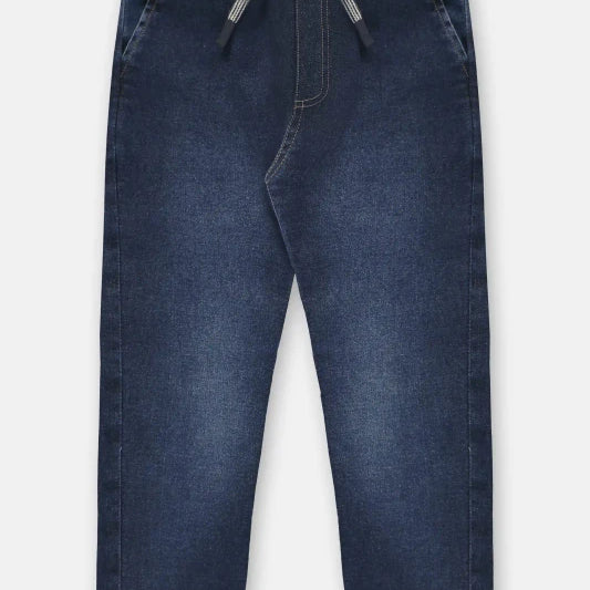 Calça Jeans com Elastano Azul Escuro — foto 1