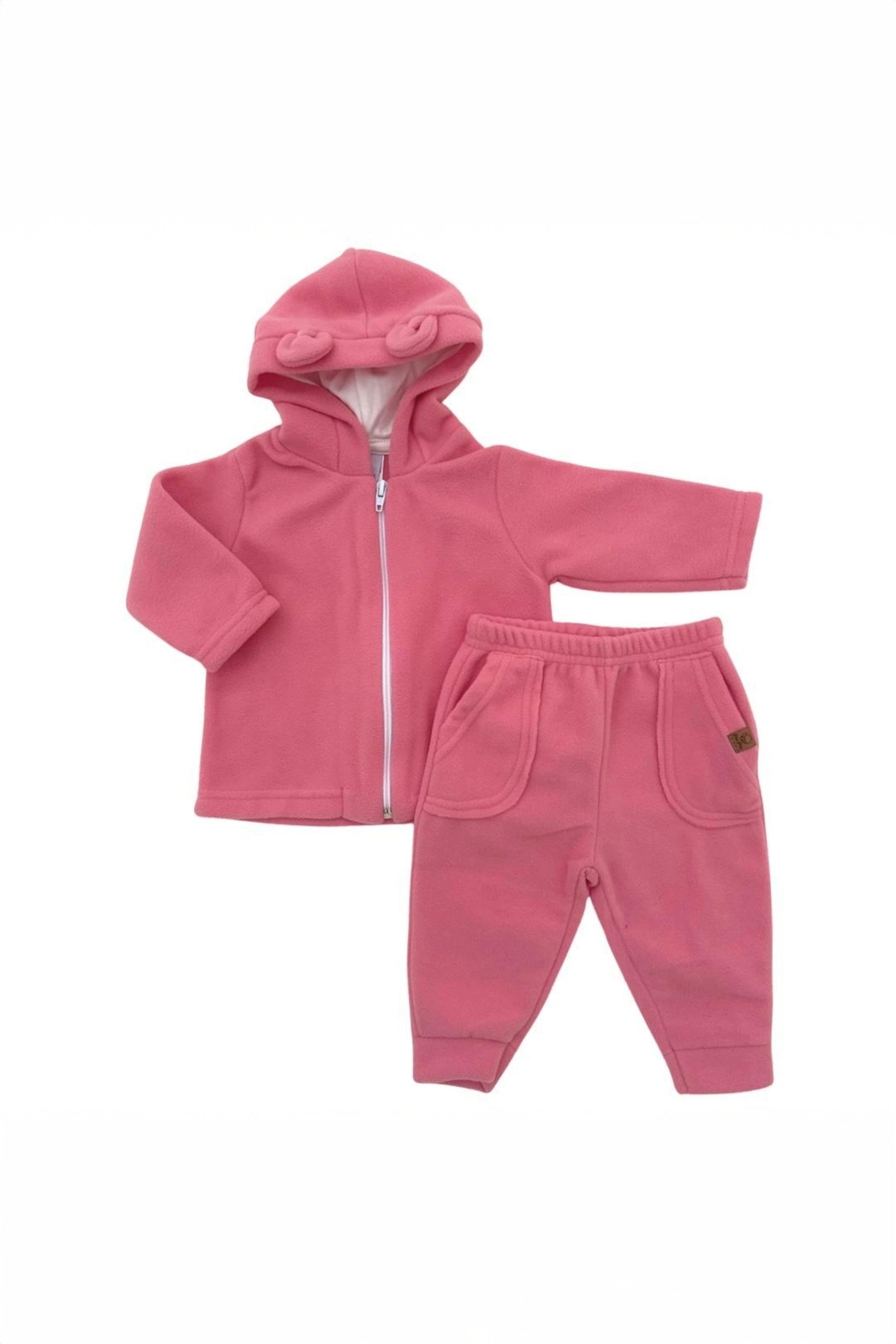Conjunto Bebê Orelhinha em Soft Rosa — foto 2