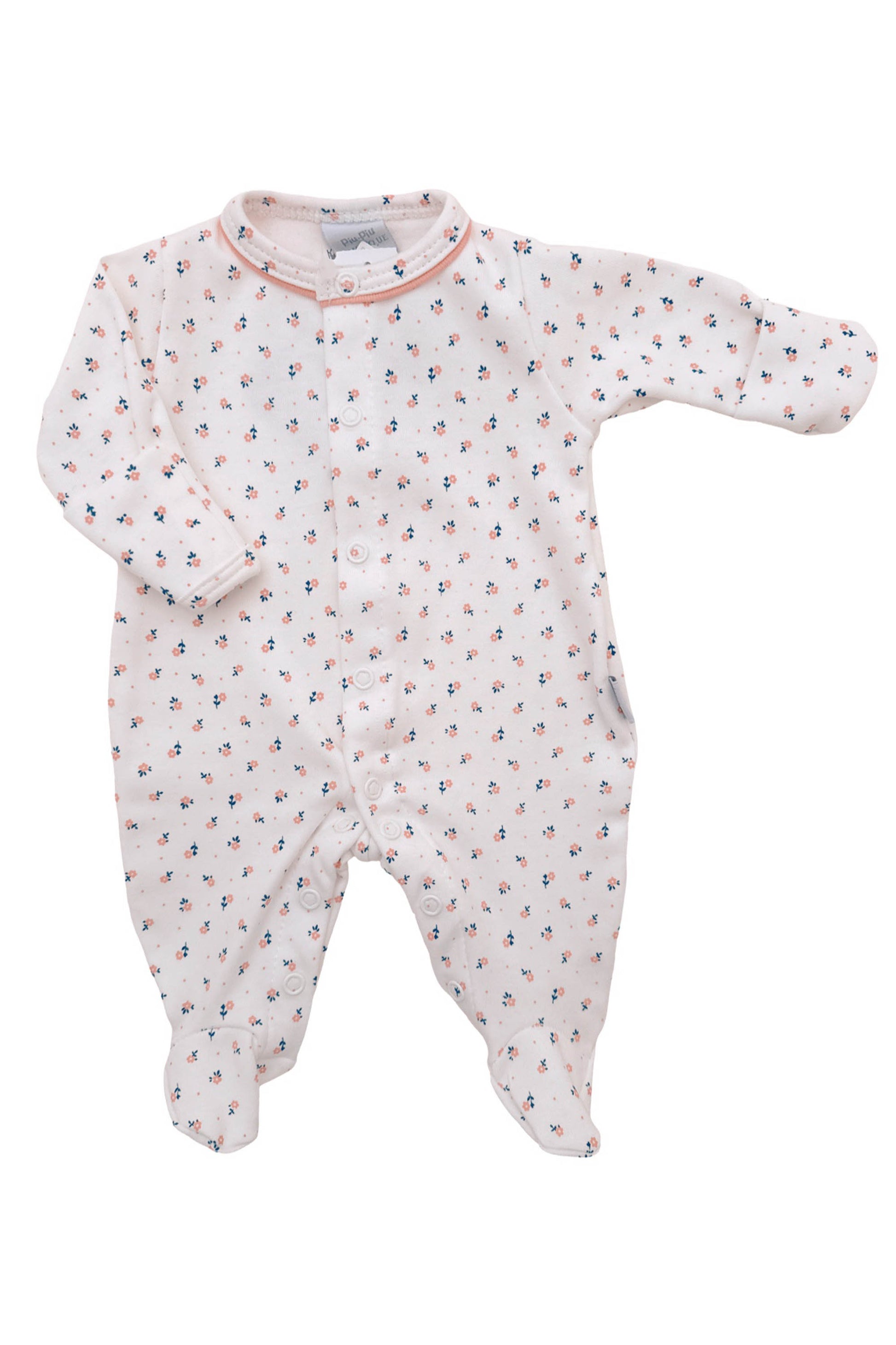 Macacão para Bebê Prematuro em Algodão Egípcio Estampa Margaridas — foto 2