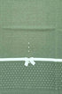 Manta em Tricot para Maternidade Verde Mescla — foto 2