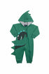 Pijama Macacão Bebê Dinossauro Moletom — foto 2
