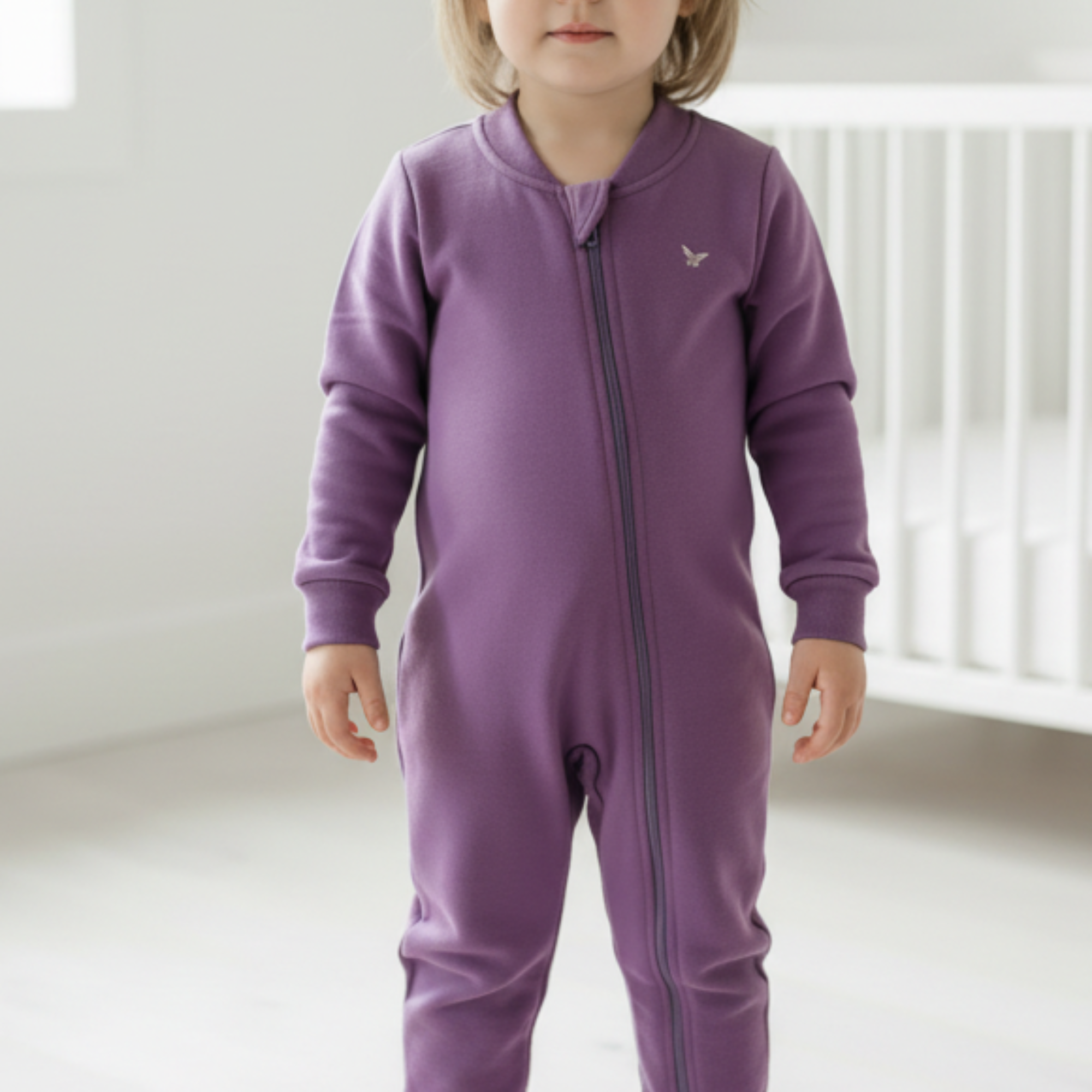 Pijama Macacão Moletom Lilás
 1