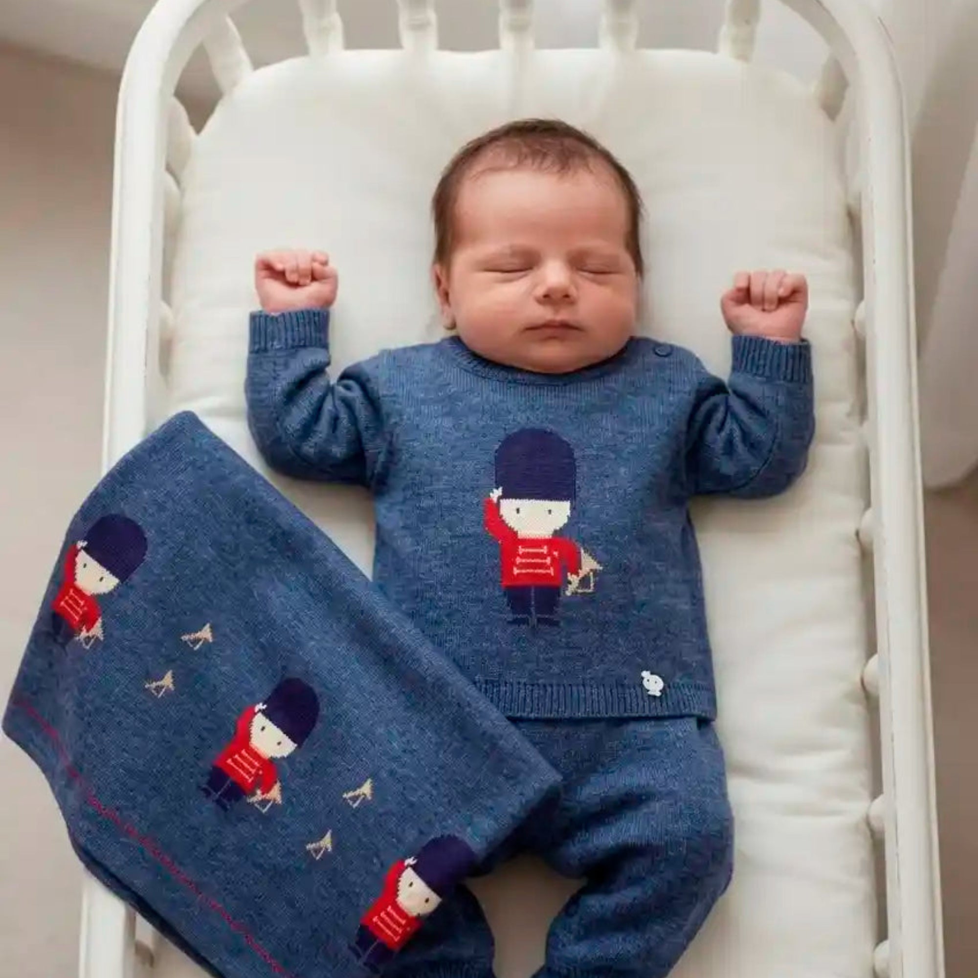 Macacão Maternidade Tricot Henry Soldadinho Índigo — foto 1