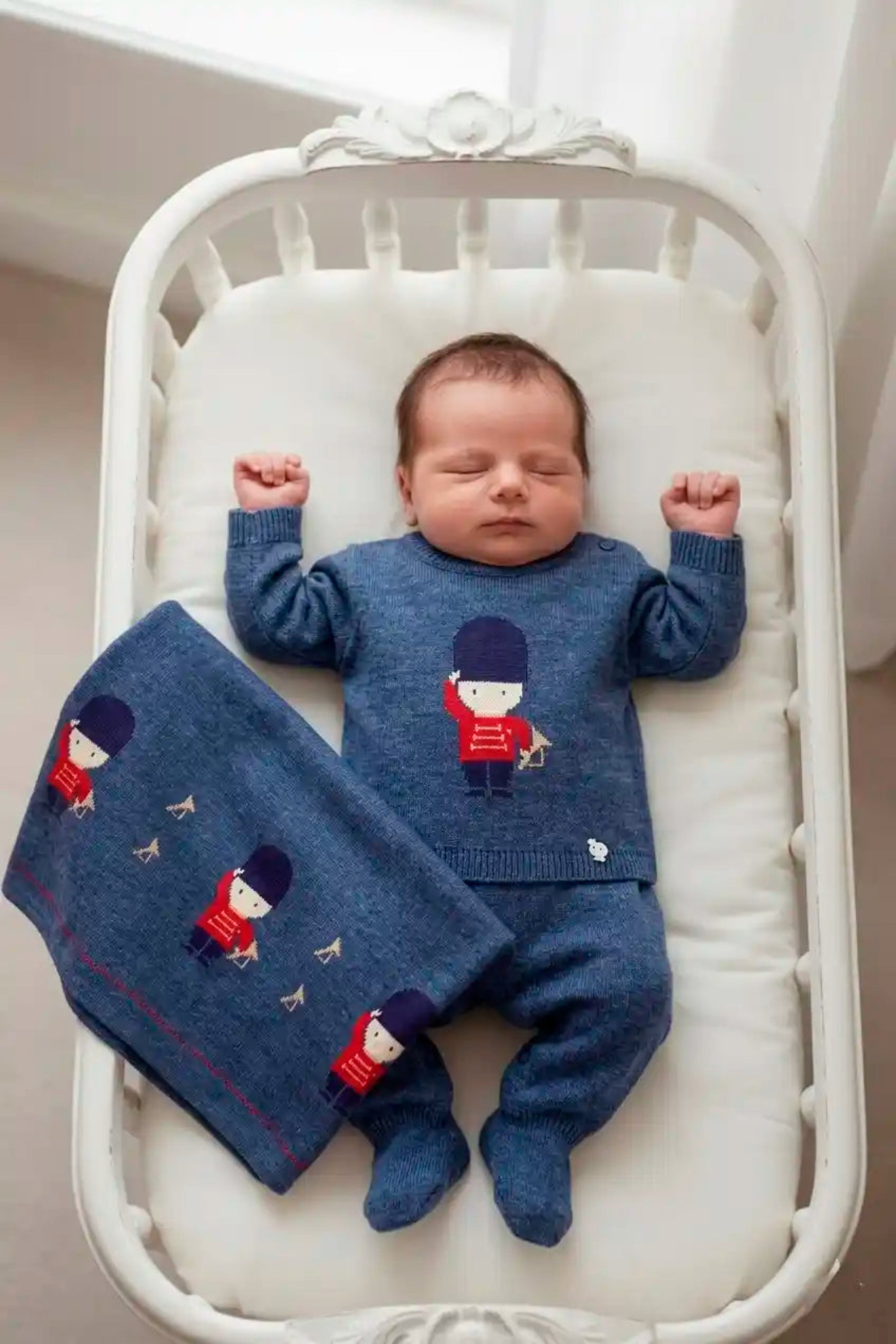 Macacão Maternidade Tricot Henry Soldadinho Índigo — foto 1