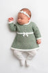 Vestido Maternidade Princesa Marcela Verde Mescla — foto 1