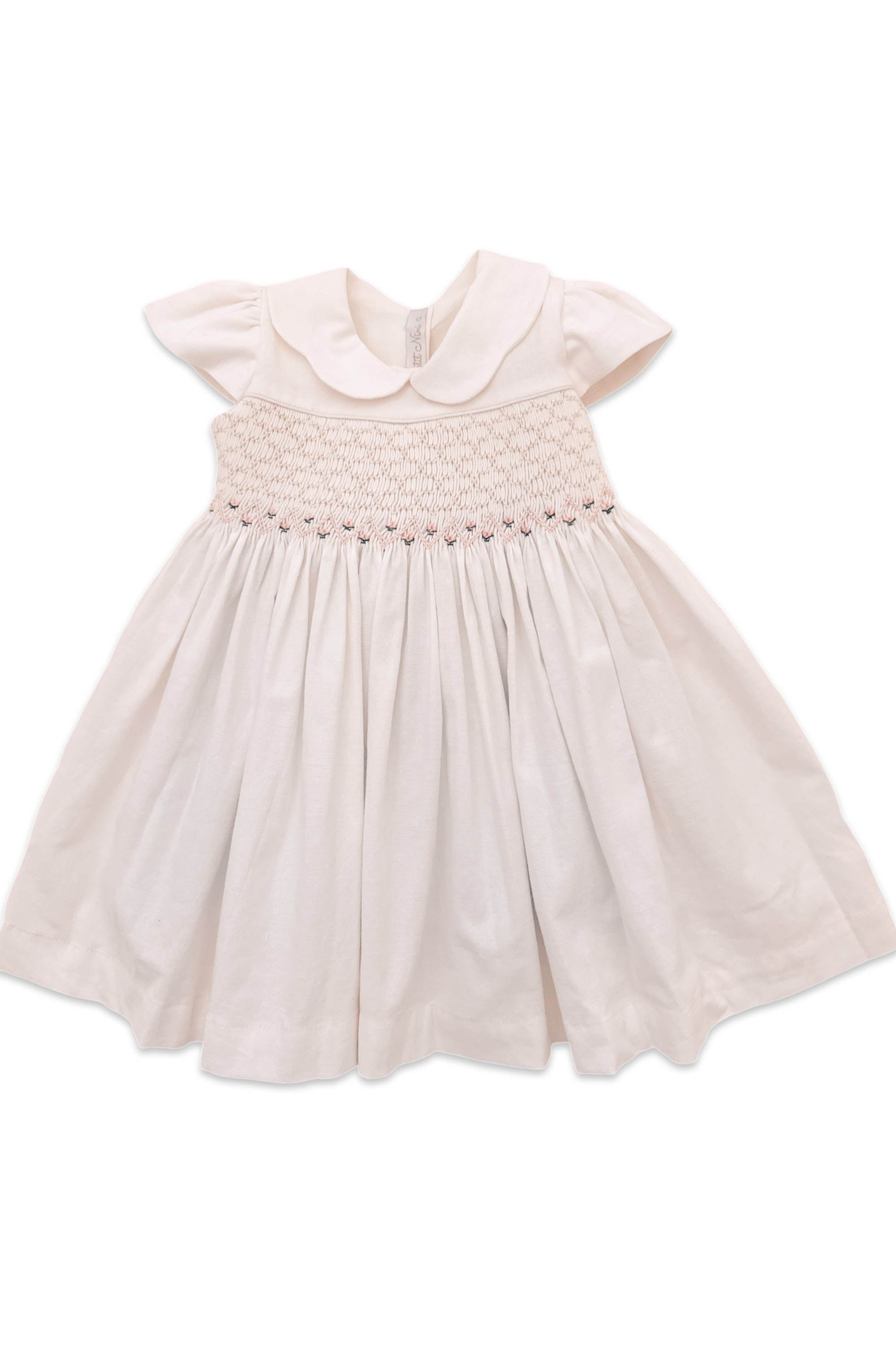 Vestido Casinha de Abelha Bordado Off White — foto 1