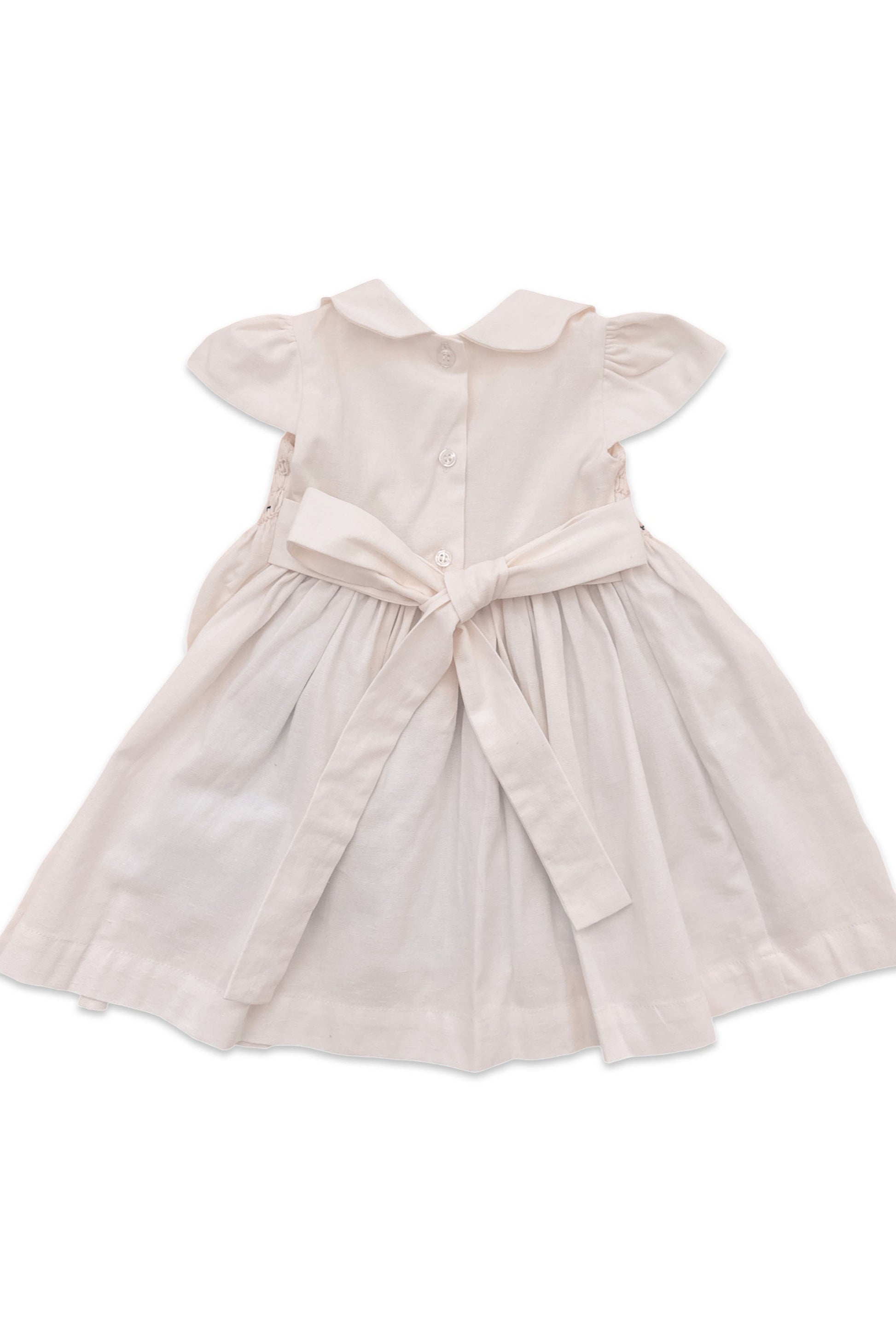 Vestido Casinha de Abelha Bordado Off White — foto 3