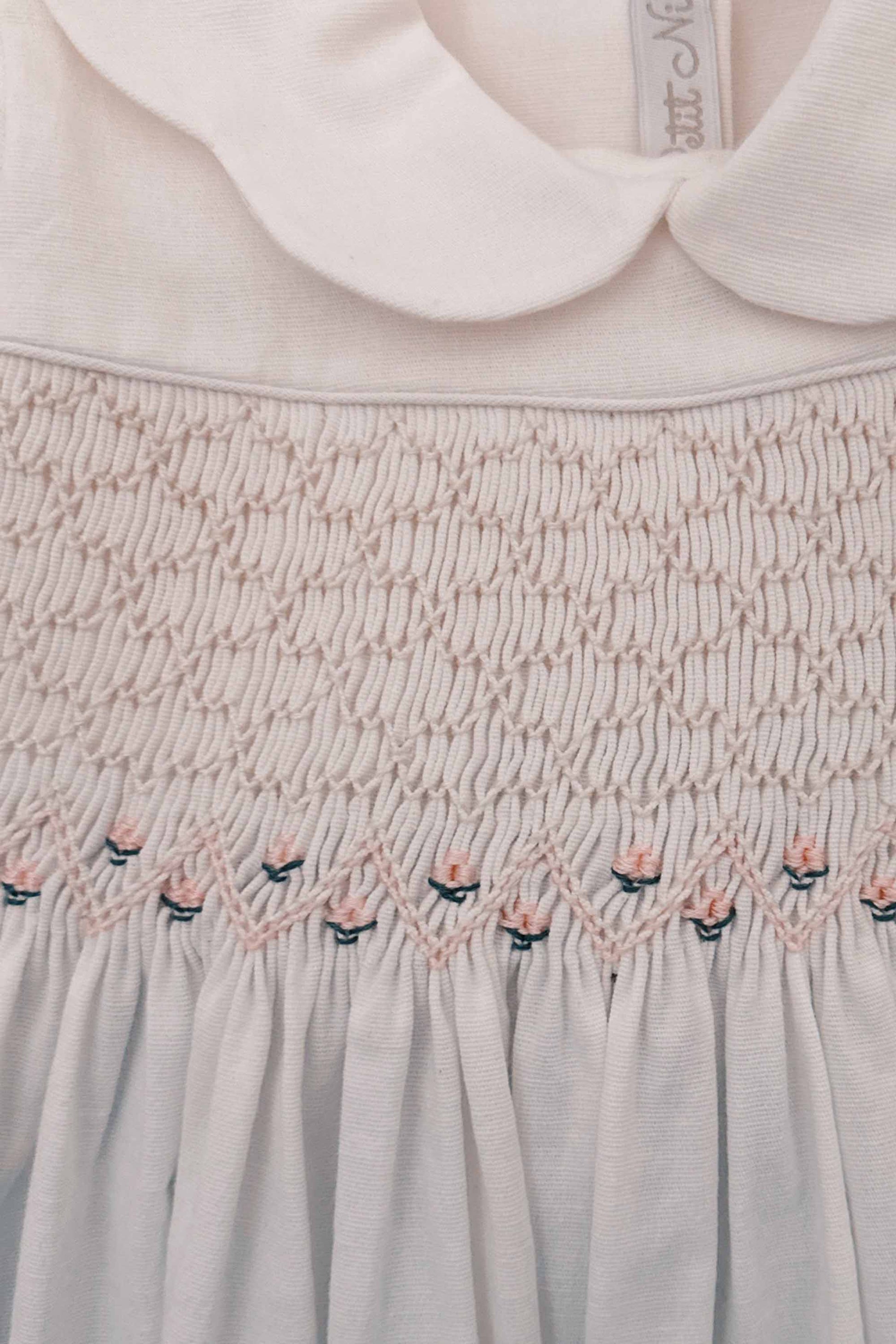Vestido Casinha de Abelha Bordado Off White — foto 2