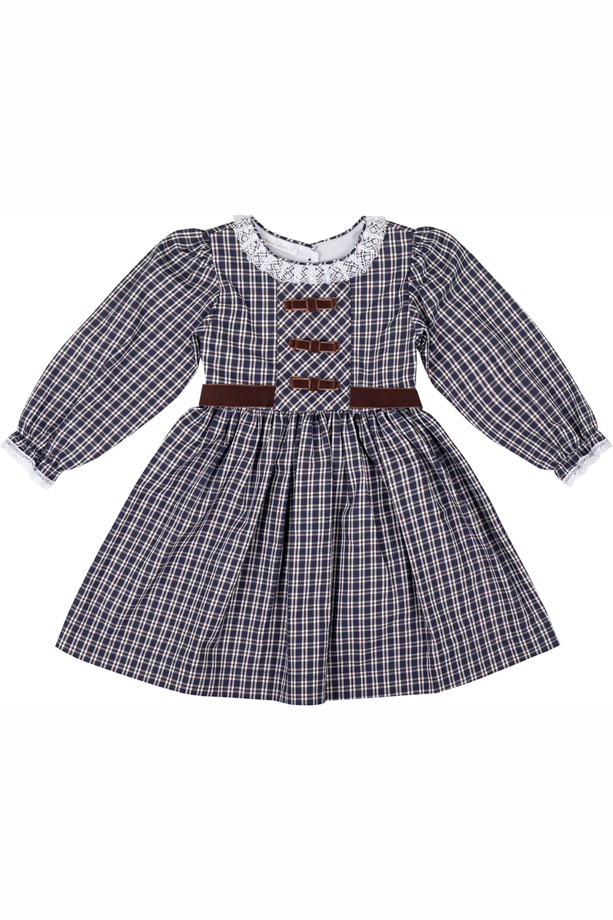 vestido_infantil xadrez_de_galles 012657 foto 4