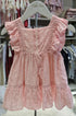 Vestido Bebê Algodão Pipoquinha Verão Rosa Claro — foto 2