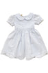 Vestido Bebê em Linho Festone Branco — foto 2