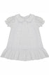 Vestido Linho Bata para Batizado 012654 foto 2