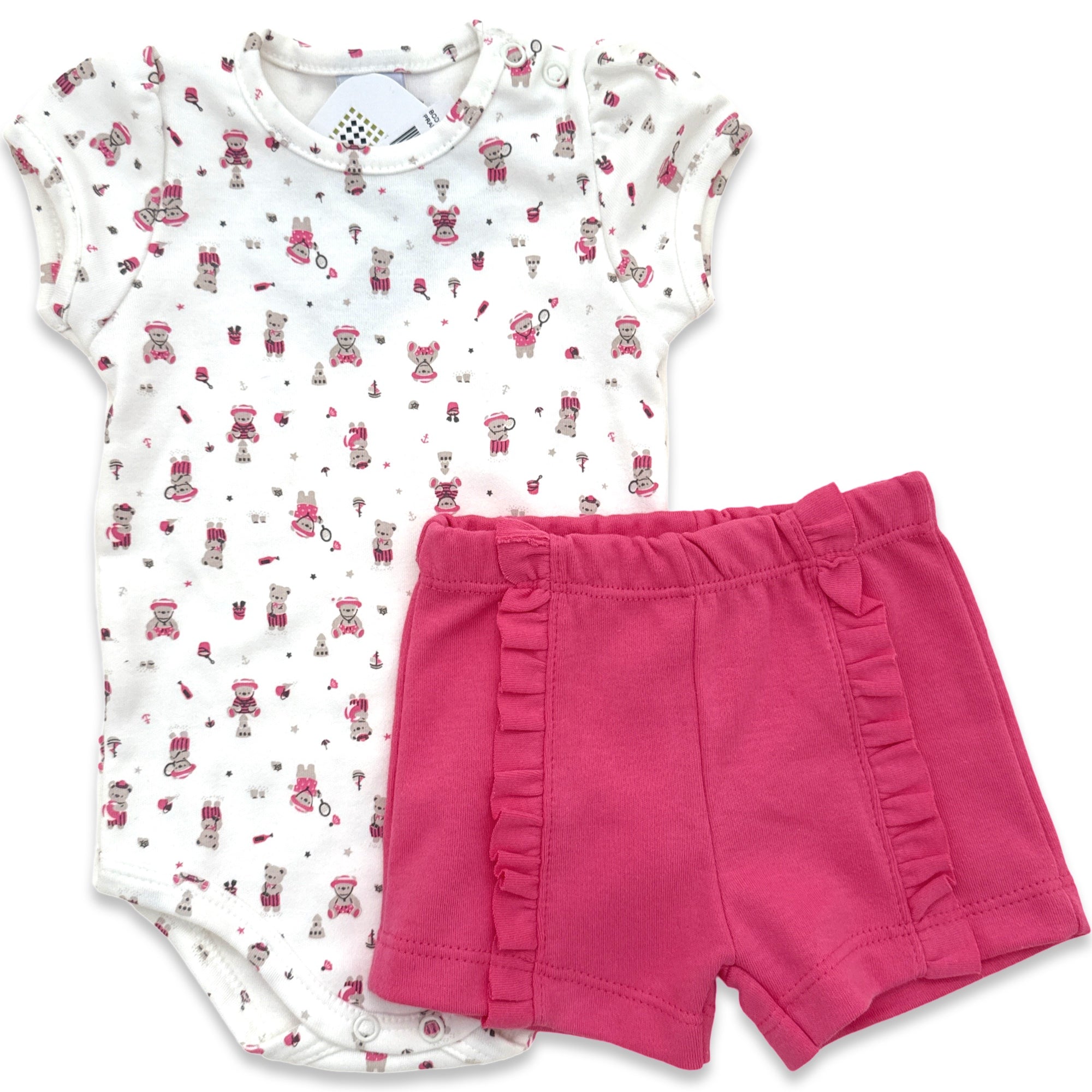 Body e Shorts Ursinha Praia — foto 1