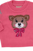 Blusa de Tricot Infantil com Estampa de Ursinho Para Menina — foto 3