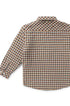 Camisa Infantil Xadrez para Menino Taos Amarela Manga Longa — foto 3