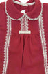 Romper em Tricotil Vermelho Rendas e Laço Chanel Cecilia — foto 3