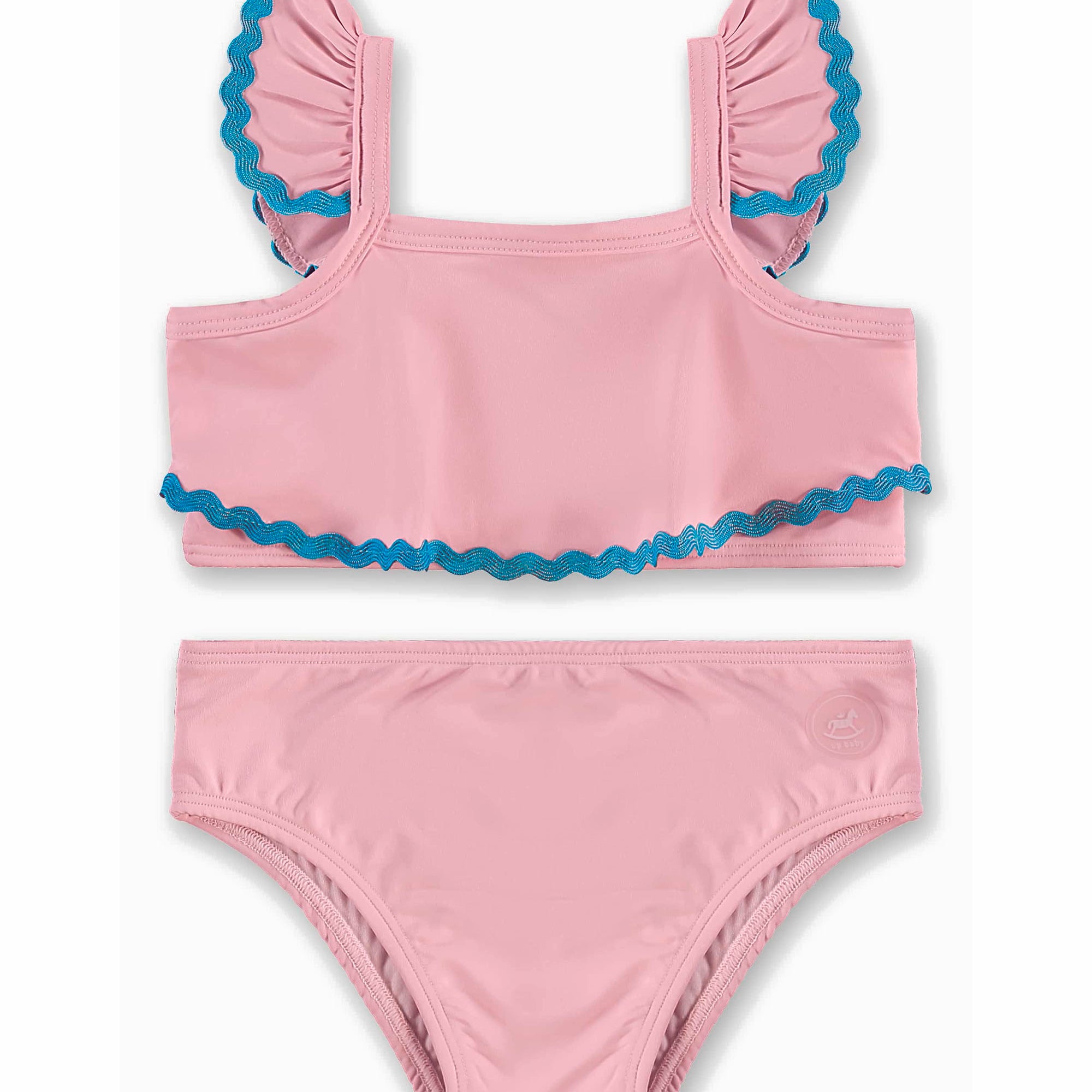 Biquini Infantil FPS 50+ com Top e Calcinha Rosa — foto 1