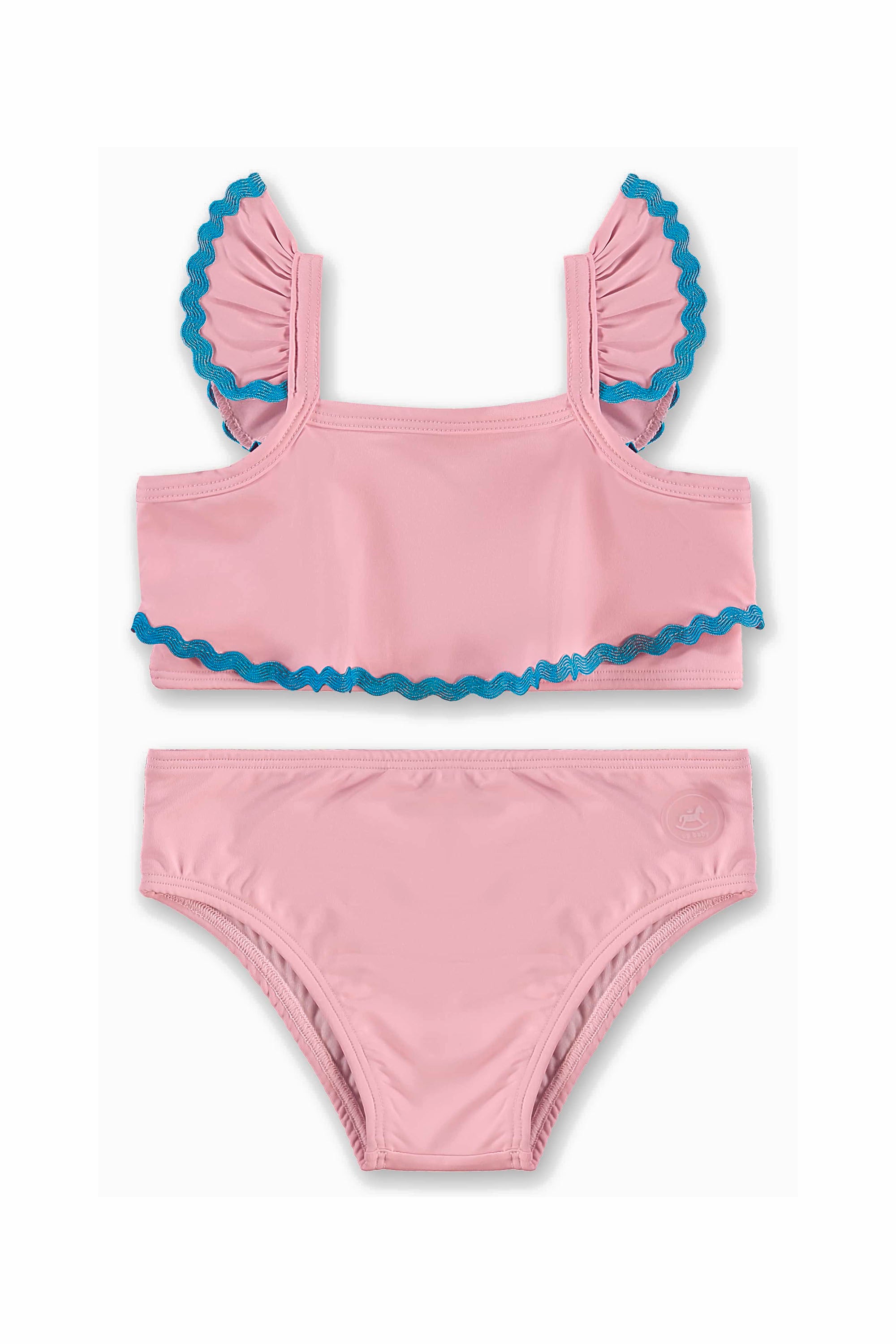 Biquini Infantil FPS 50+ com Top e Calcinha Rosa — foto 1