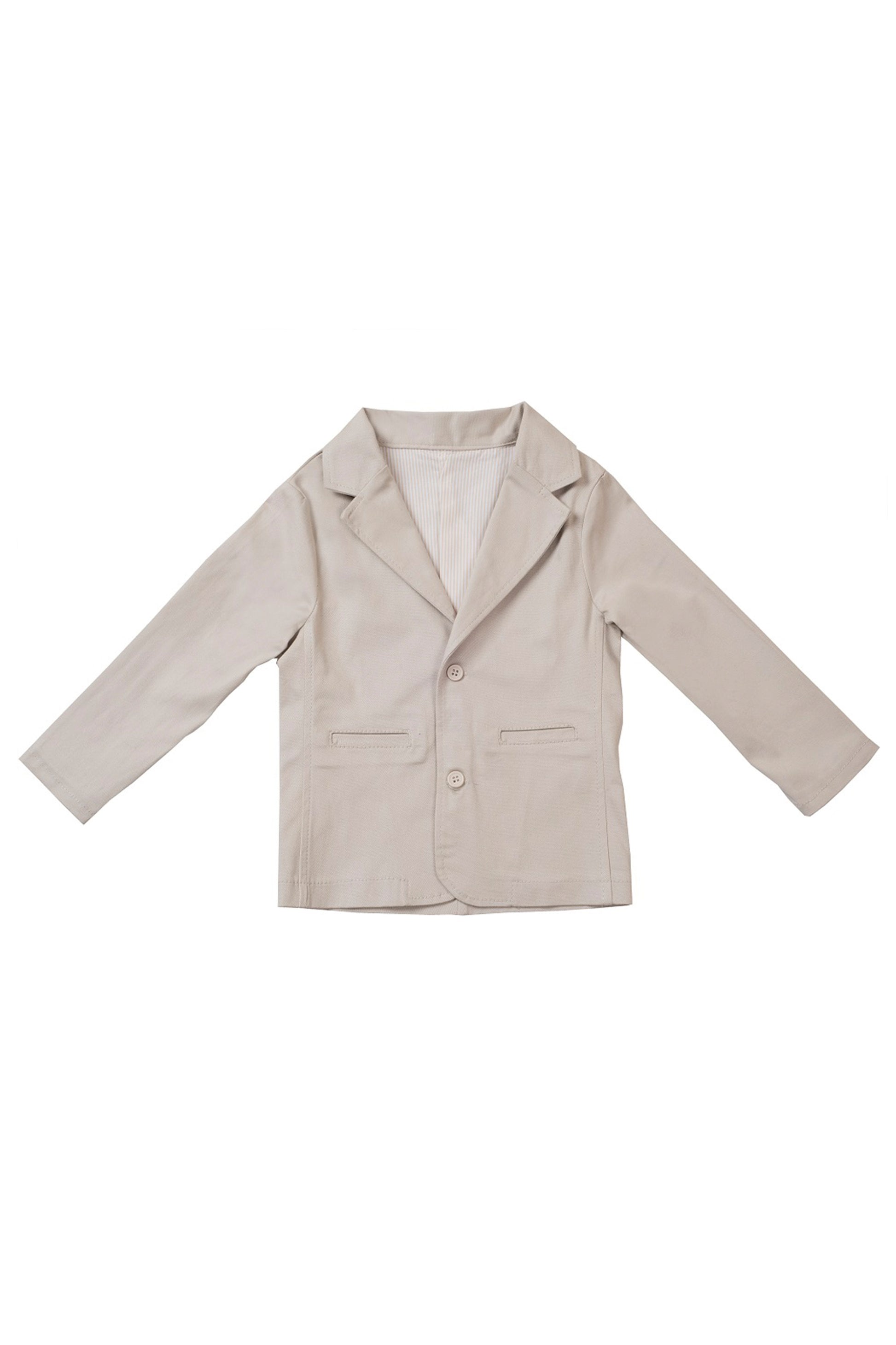 Blazer Infantil em Sarja Cru — foto 2