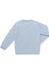 Blusa em Tricot Infantil Estampa Losangos Azul Bebê — foto 2