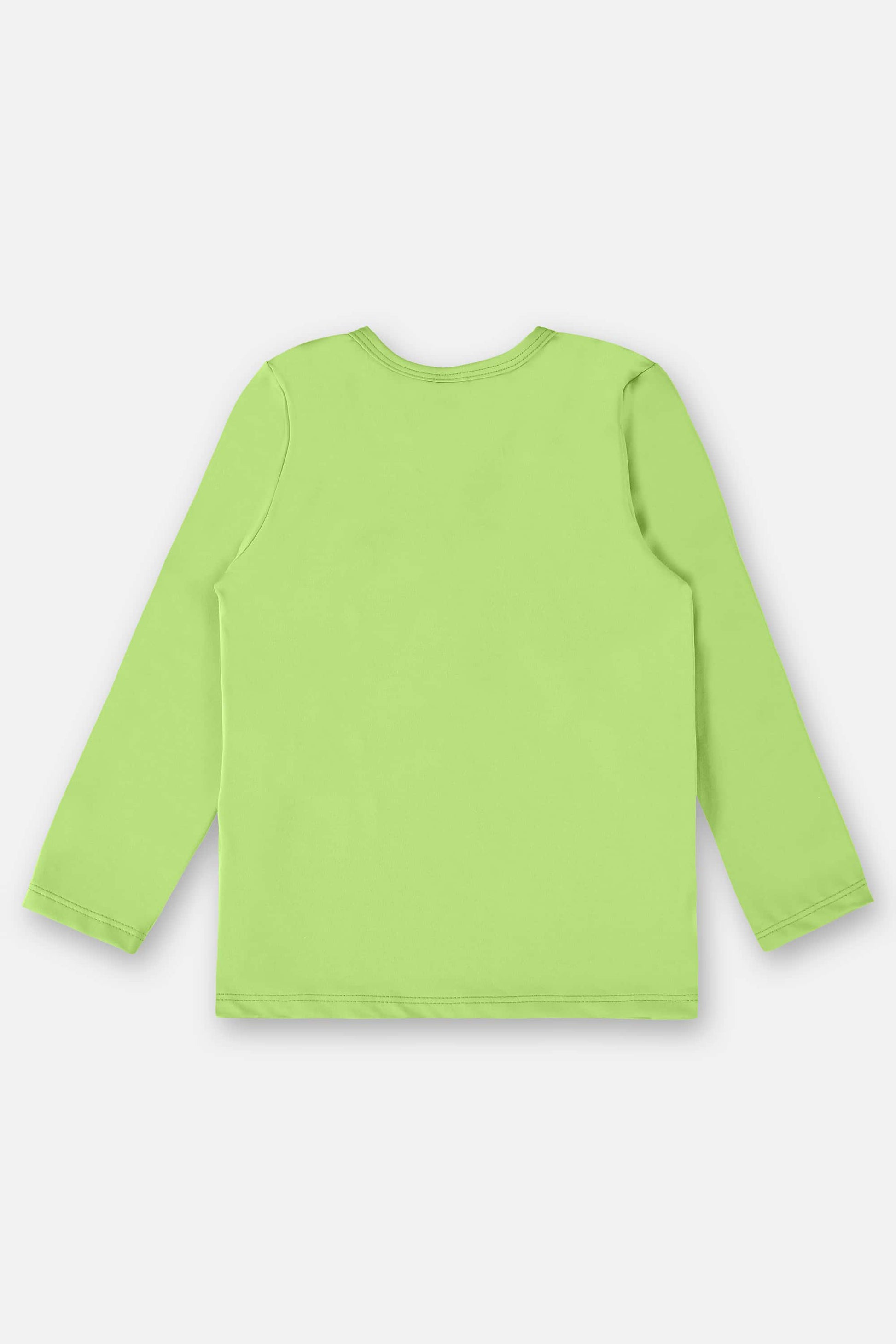 Blusa Manga Longa UV Verde Fluorescente — foto 2
