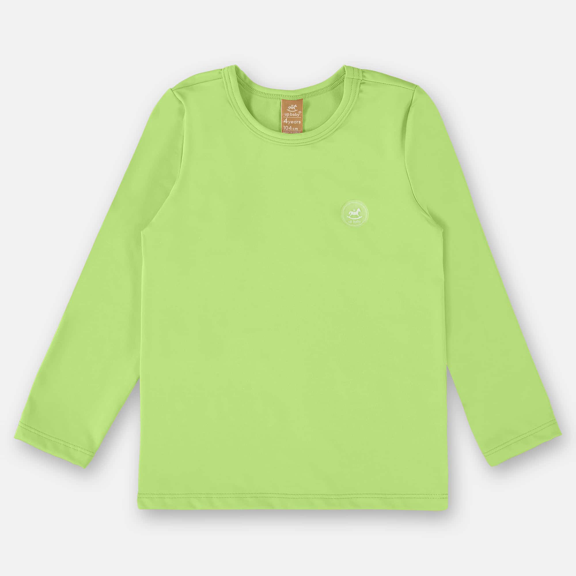 Blusa Manga Longa UV Verde Fluorescente — foto 1
