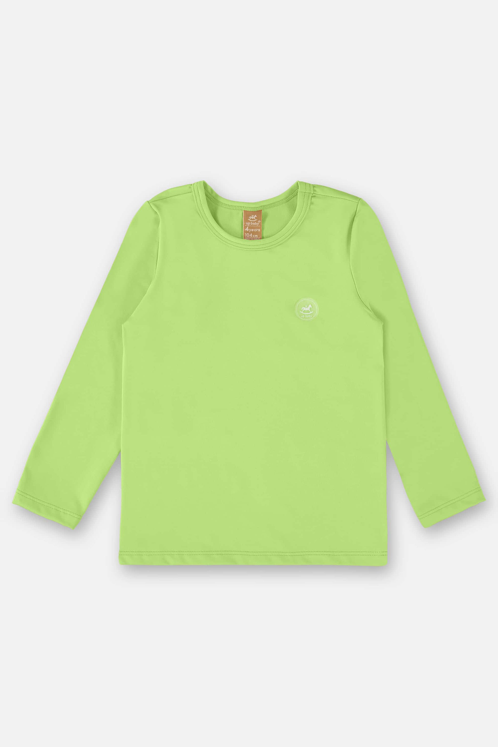 Blusa Manga Longa UV Verde Fluorescente — foto 1