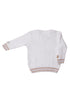 Tricot Infantil para Meninas Peludinho Coração Lurex — foto 3
