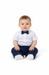 Body Camisa Infantil Manga Curta Tecido Cambraia Flamê — foto 1
