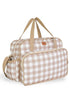 Bolsa para Maternidade Vichy Bege — foto 1