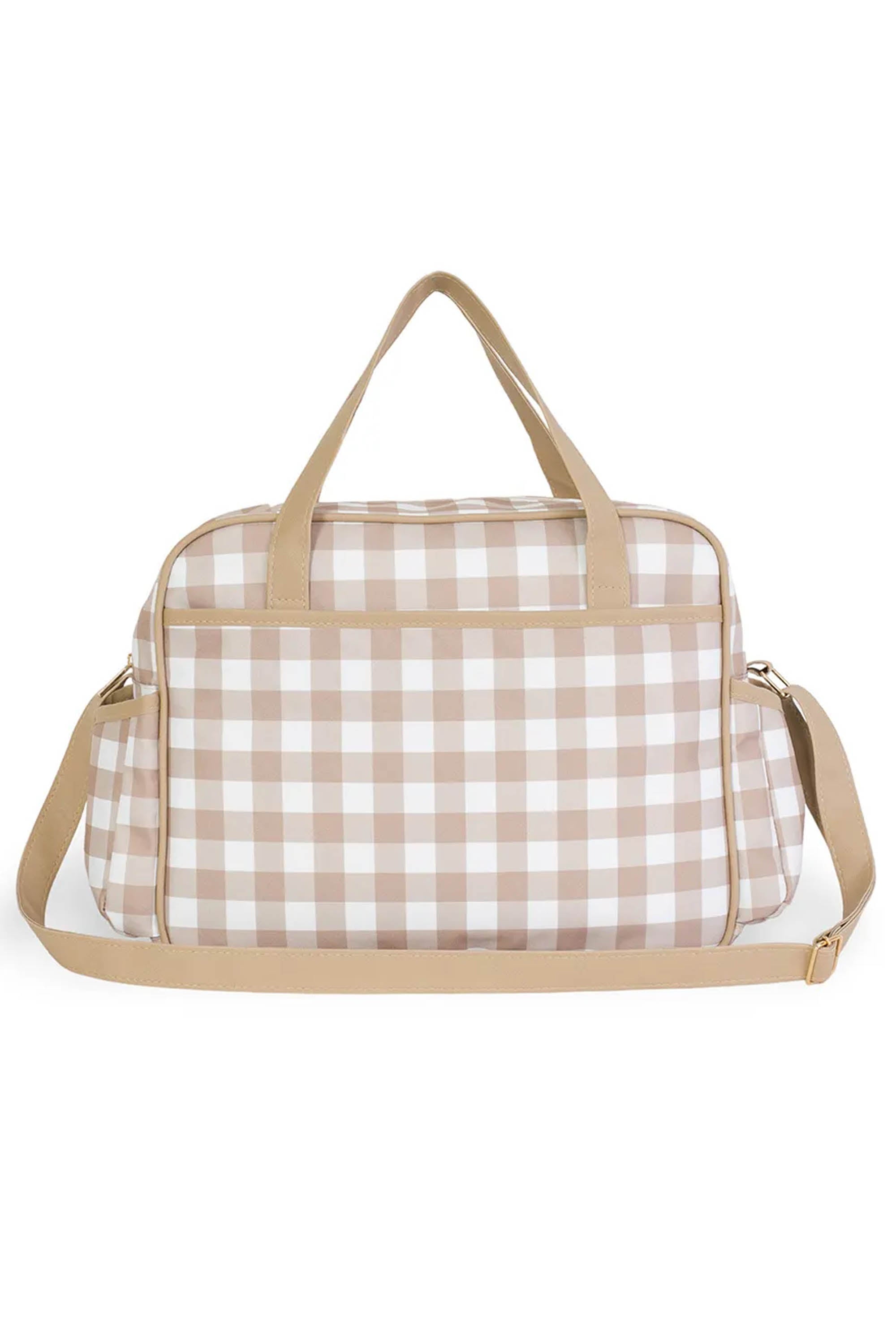 Bolsa para Maternidade Vichy Bege — foto 2
