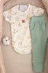 Conjunto Bebê Menino Body e Calça Selva Algodão Egípcio — foto 3