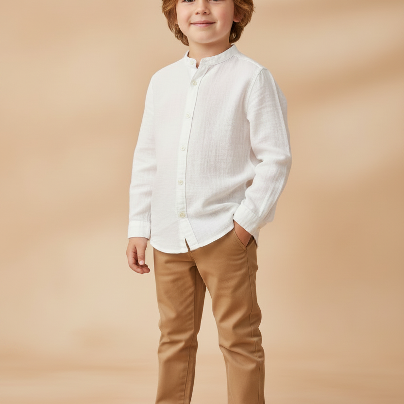 calca-infantil-caqui-foto 1
