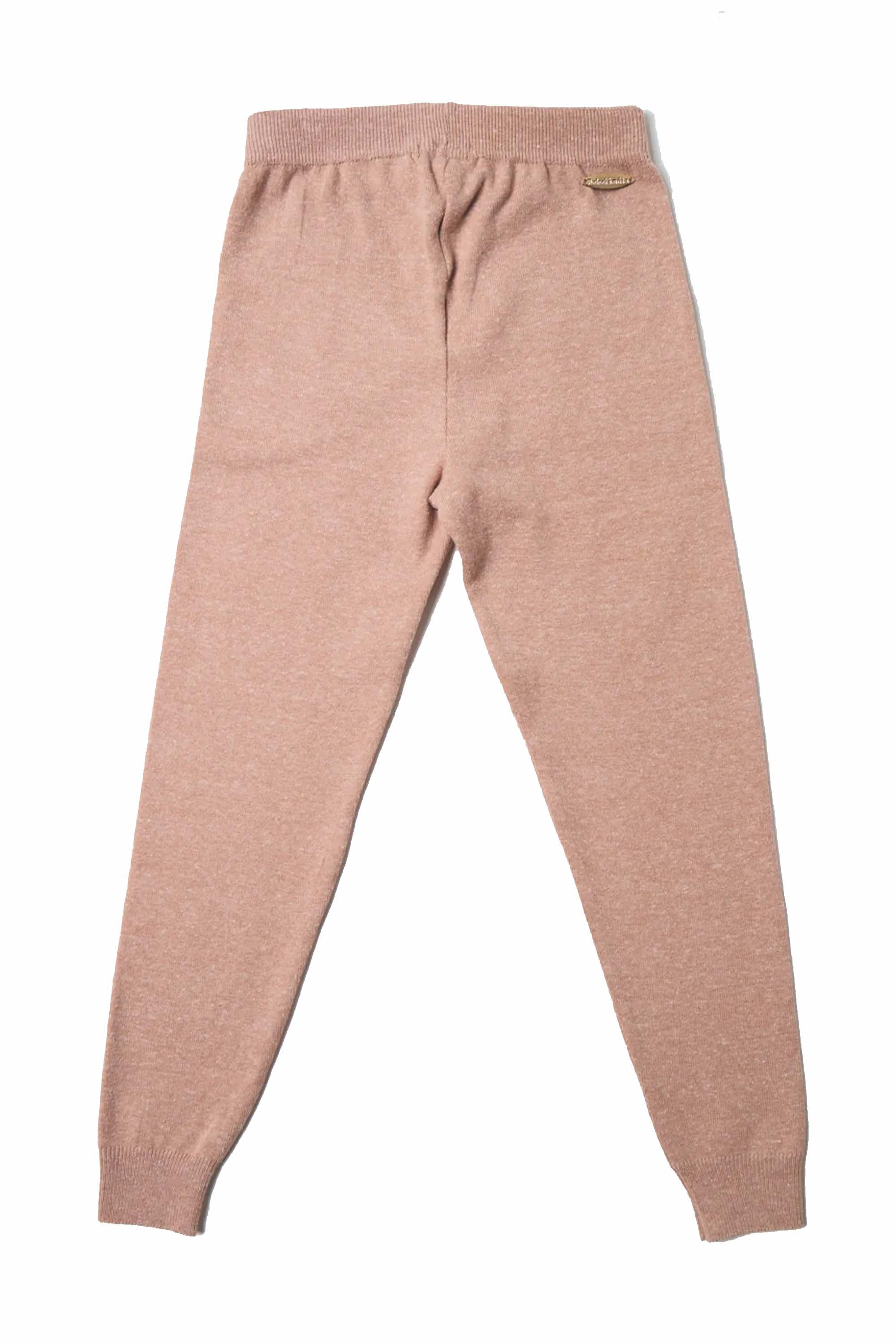 Calça Infantil Tricô Jogger Nude — foto 2
