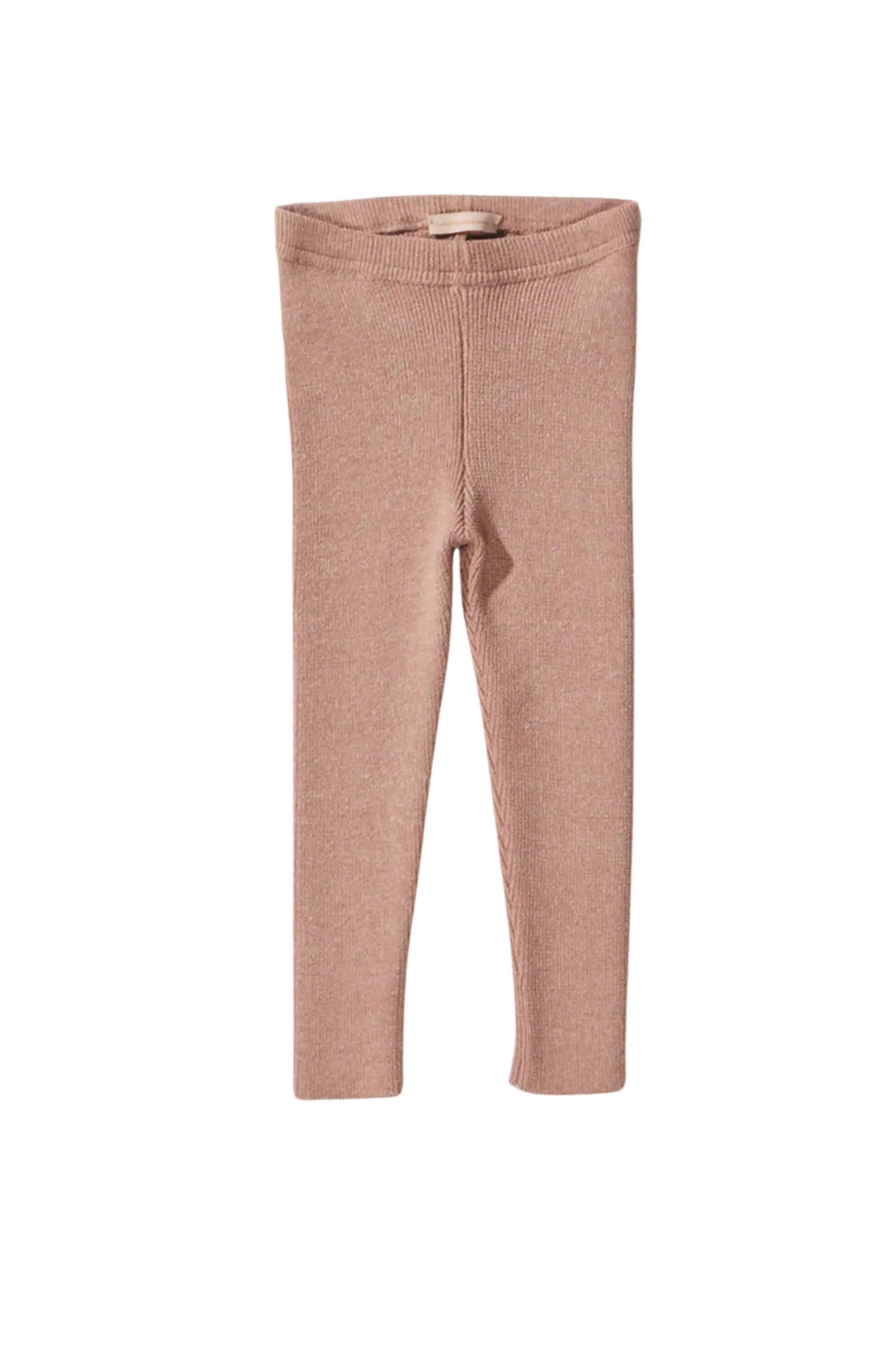 Legging Infantil em Tricot Nude para Meninas — foto 2