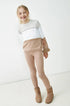 Legging Infantil em Tricot Nude para Meninas — foto 1