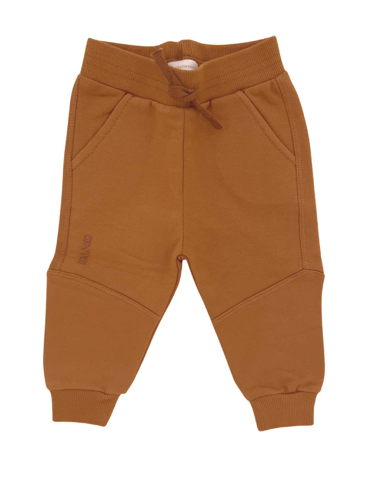 Calça de Moletom Bebê Menino Felpada Cor Caramelo — foto 4