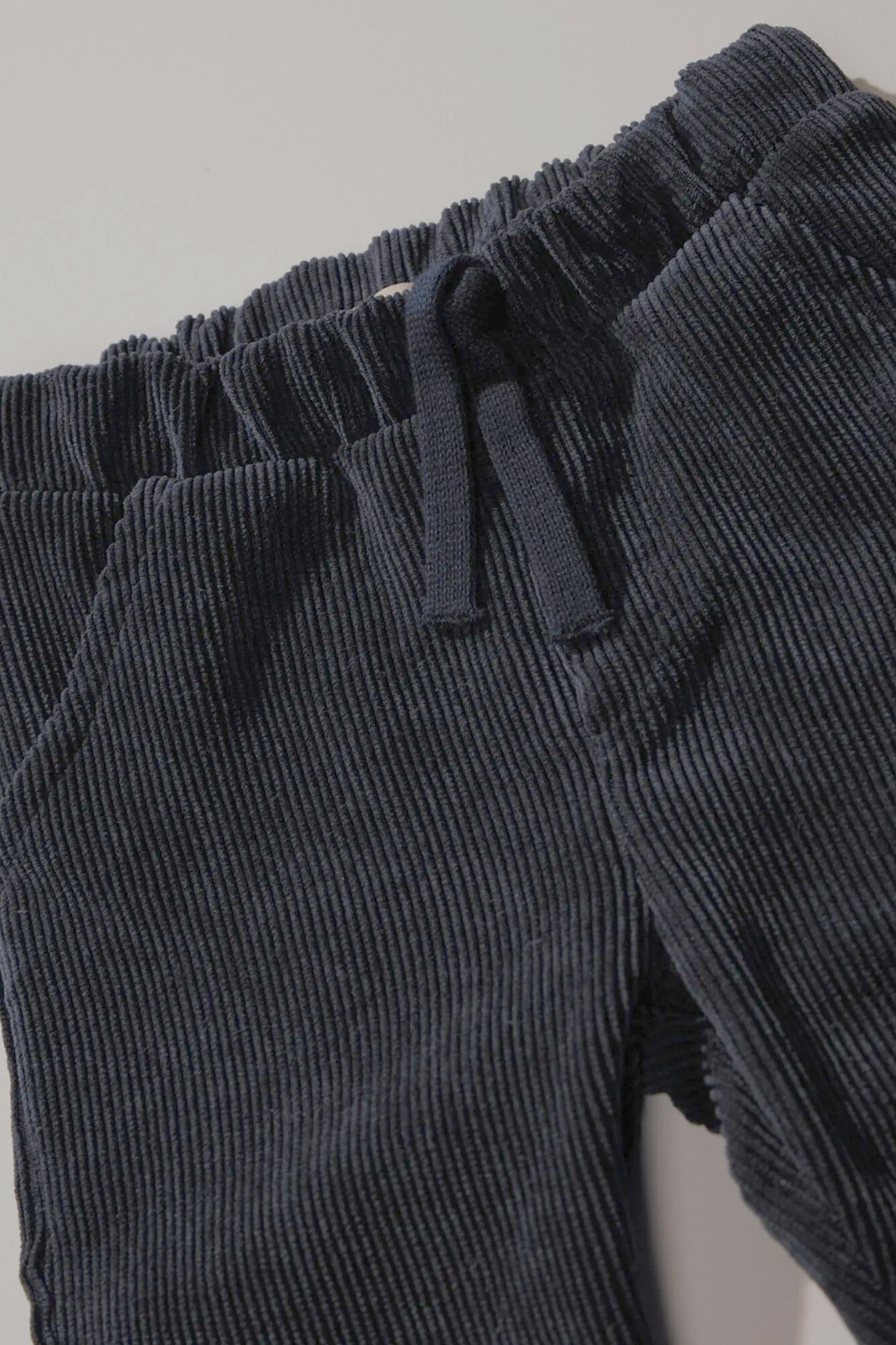 Calça Infantil em Veludo Azul Marinho para Meninos — foto 3