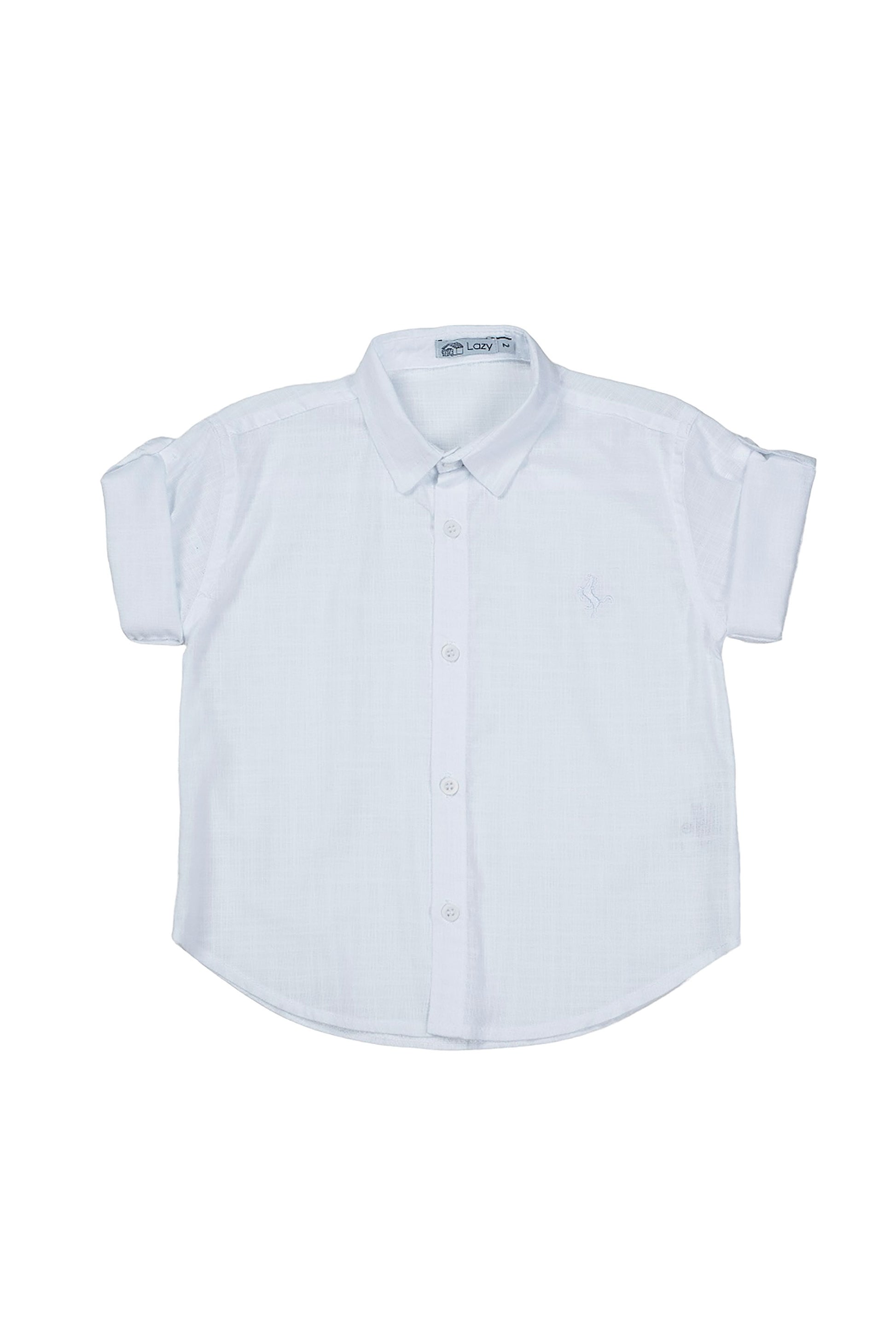 Camisa Manga Curta em Cambraia — foto 1