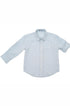 Camisa Manga Longa Linho Azul — foto 1