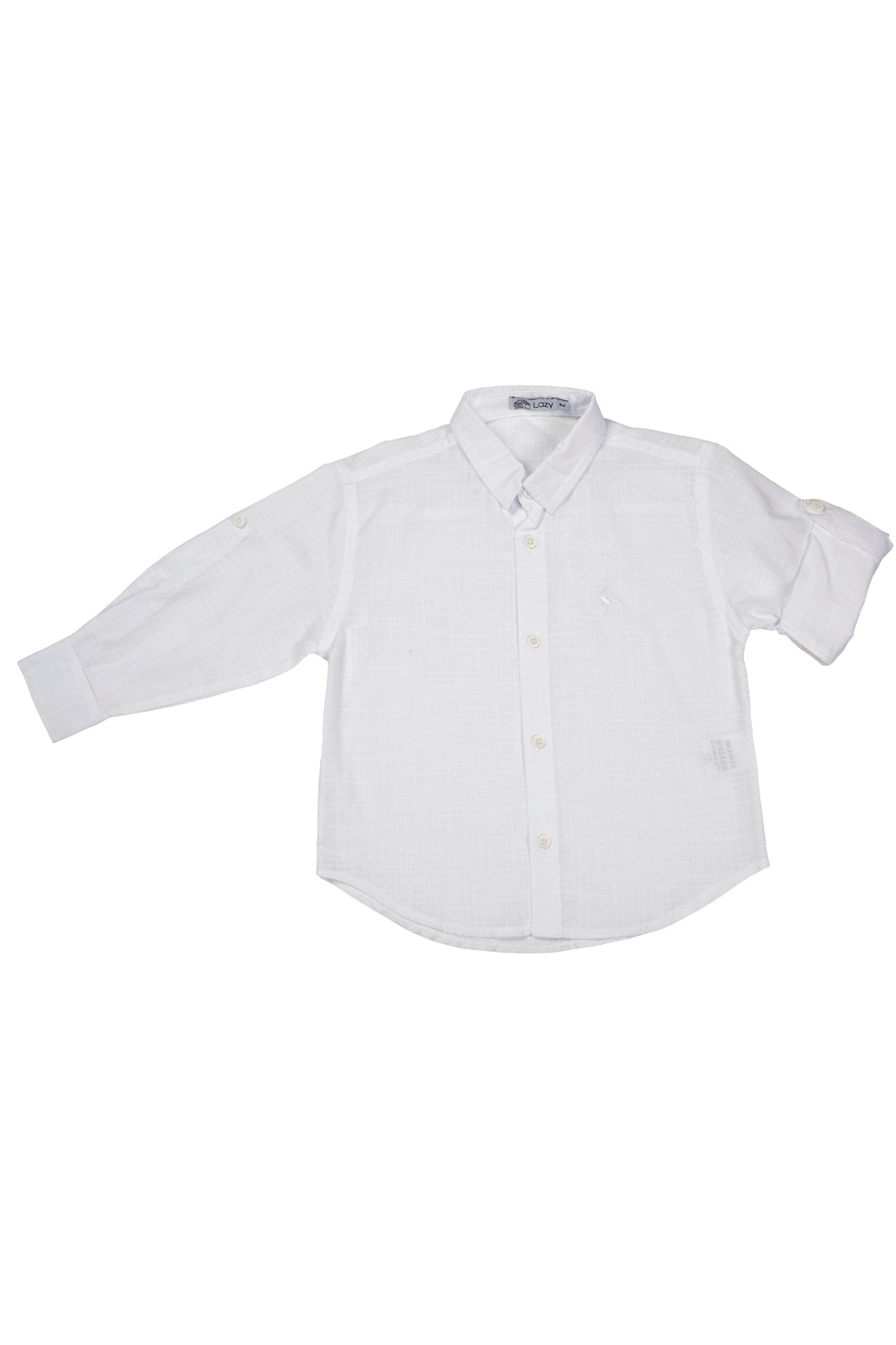 Camisa Infantil Manga Longa Cambraia — foto 2