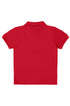 Camisa Polo Infantil em Suedine Manga Curta Vermelha — foto 2