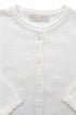 Cardigan Infantil em Tricô Branco para Meninas — foto 2