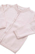 Cardigan Infantil em Tricô Rosa para Meninas — foto 3