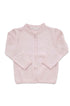 Cardigan Infantil em Tricô Rosa para Meninas — foto 1