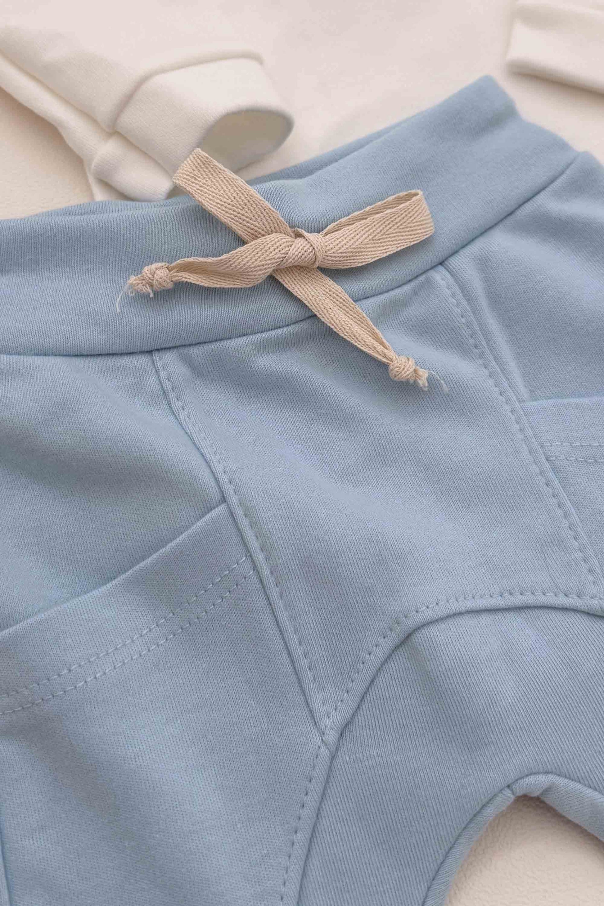 Conjunto para Bebê em Algodão Egípcio Calça e Body Bordado Ursinho — foto 5
