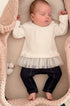 Conjunto Bebê Menina Tricotado com Tule — foto 1