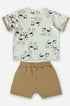 Conjunto para Bebê Camiseta e Bermuda Dogs — foto 3