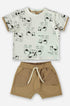 Conjunto para Bebê Camiseta e Bermuda Dogs — foto 2