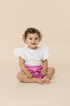 Conjunto Infantil Cropped e Shorts Saia Gelato — foto 2